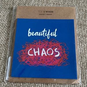 FREE WITH PURCHASE NIP BEAUTIFUL CHAOS magnet